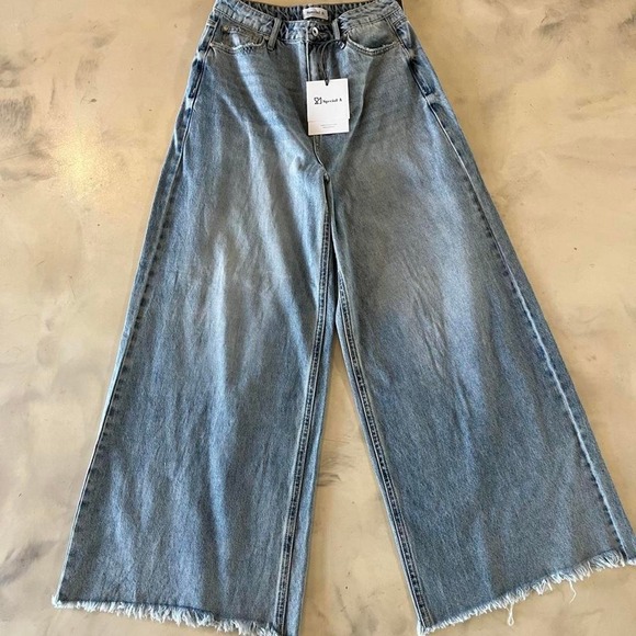 Denim - Special A Y2K Wide Leg Blue Denim Jeans NWT Sz 5